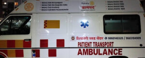 Read more about the article How Did the Names of These International Rotary Clubs End Up on an Ambulance in the Indian State of Maharashtra?